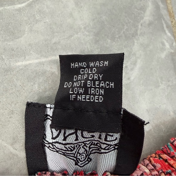 Women’s Angie Floral Maxi Flowy Slit Dress Boho Smocked Hippie Cottage Small - Picture 14 of 16